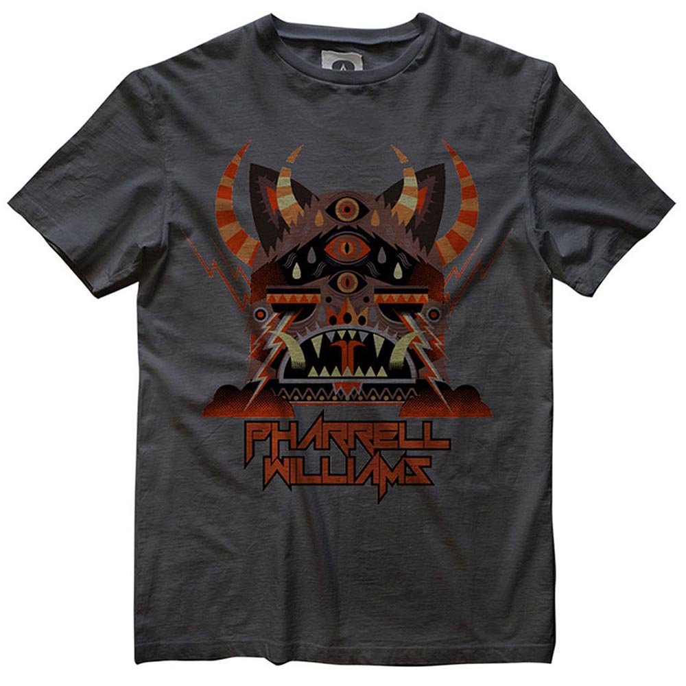 PHARRELL WILLIAMS ファレルウィリアムス - 3 EYE MONSTER / Amplified( ブランド ) / Tシャツ / メンズ - PGS
